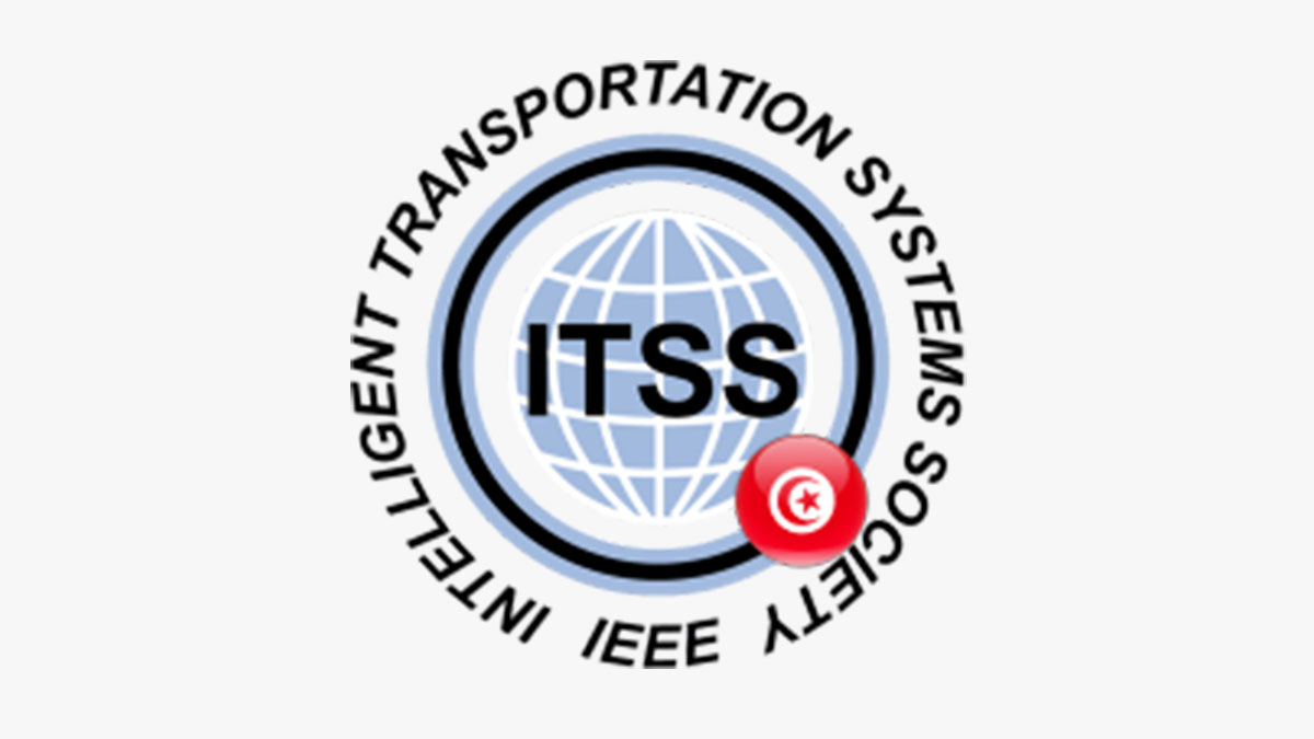 IEEE-ITSS logo with a Tunisia flag.