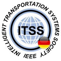 IEEE-ITSS logo with a German flag.