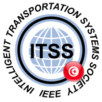IEEE-ITSS logo with a Tunisia flag.